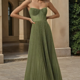 Lorelei™ | Dress with Emerald Green Elegance