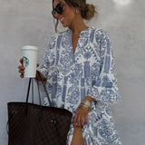 Fiorelia - Relaxed Boho Tunic Dress