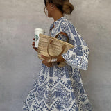 Fiorelia - Relaxed Boho Tunic Dress