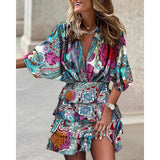 Margaret - Stylish Print Dress