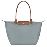 Longchamp - Grande Le Pliage Tote, Acciaio