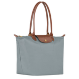 Longchamp - Grande Le Pliage Tote, Acciaio