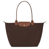 Longchamp - Grande Borsa Le Pliage, Ebano