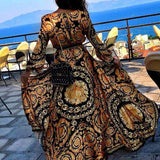 Faye - Boho Printed Dress