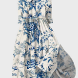 Abito in Porcellana Floreale