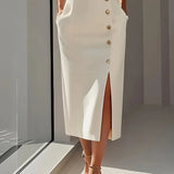 Ivy - Midi Dress with Side Slit