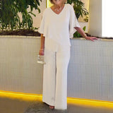 Martha - Effortless Wide-Leg Set