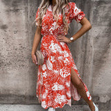 Alaina - Elegant Floral Dress