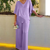 Martha - Effortless Wide-Leg Set