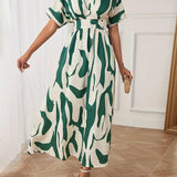 Bixie - Abstract Elegance Dress