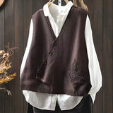 THE ELOWYN | GILET IN MAGLIA