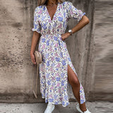 Alaina - Elegant Floral Dress
