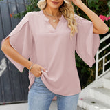 Katelina - Elegant V-Neck Top