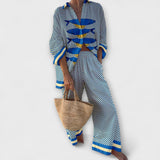 Trivela – Giacca con motivo di limoni