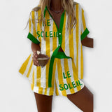 Halora – Stile Lino Giallo con Stile