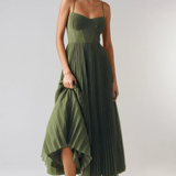 Lorelei™ | Dress with Emerald Green Elegance