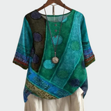 Maglietta morbida con design artistico