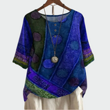 Maglietta morbida con design artistico