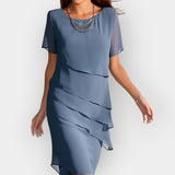 Elegante Abito in Chiffon