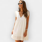 Abito Estivo con Pantaloncini Nascosti e Tasche