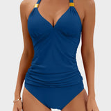 Set Tankini Elegante in Due Pezzi