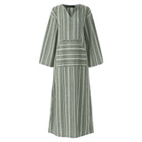 Yvonne - Striped Maxi Dress