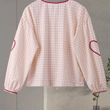 Irissa - Heart Blouse