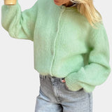 Alodia | Cardigan morbido in maglia