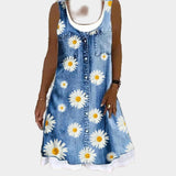 Vestito jeans morbido ed elegante