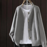 ELARA | CARDIGAN CON BOTTONI PERLA