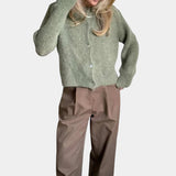 Alodia | Cardigan morbido in maglia