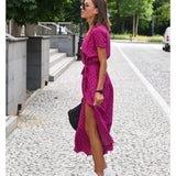 Leanne - Elegant Tummy Covering Dress