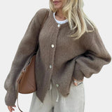 Lone | Cardigan morbido in maglia lana