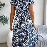 Junie - Floral Printed Dress