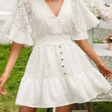 Carole - Bohemian Lace Dress