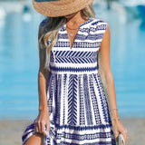 Katrina - Geometric Summer Dress