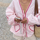 Irissa - Heart Blouse