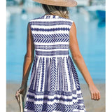 Katrina - Geometric Summer Dress