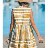 Katrina - Geometric Summer Dress