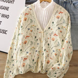 Sammy | Gilet elegante con stampa floreale