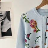 Sahara | Elegante cardigan con fiori