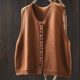 THE ROSALIE | GILET IN MAGLIA