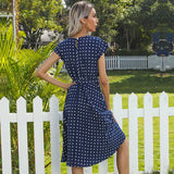 Beth - Polka Bloom Dress