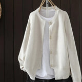 ELARA | CARDIGAN CON BOTTONI PERLA