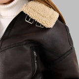 Marina | Giacca in pelle traspirante versatile