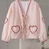 Irissa - Heart Blouse