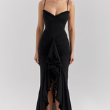 Elma | Abito con Volant Arricciati