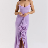 Elma | Abito con Volant Arricciati