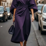 Eliza - Belted Maxi Dress