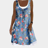 Vestito jeans morbido ed elegante